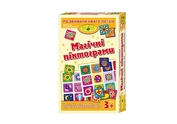 Настольная игра Магические пиктограммы , бренду Киевская фабрика игрушек, для 1-2 гравців - KUBIX