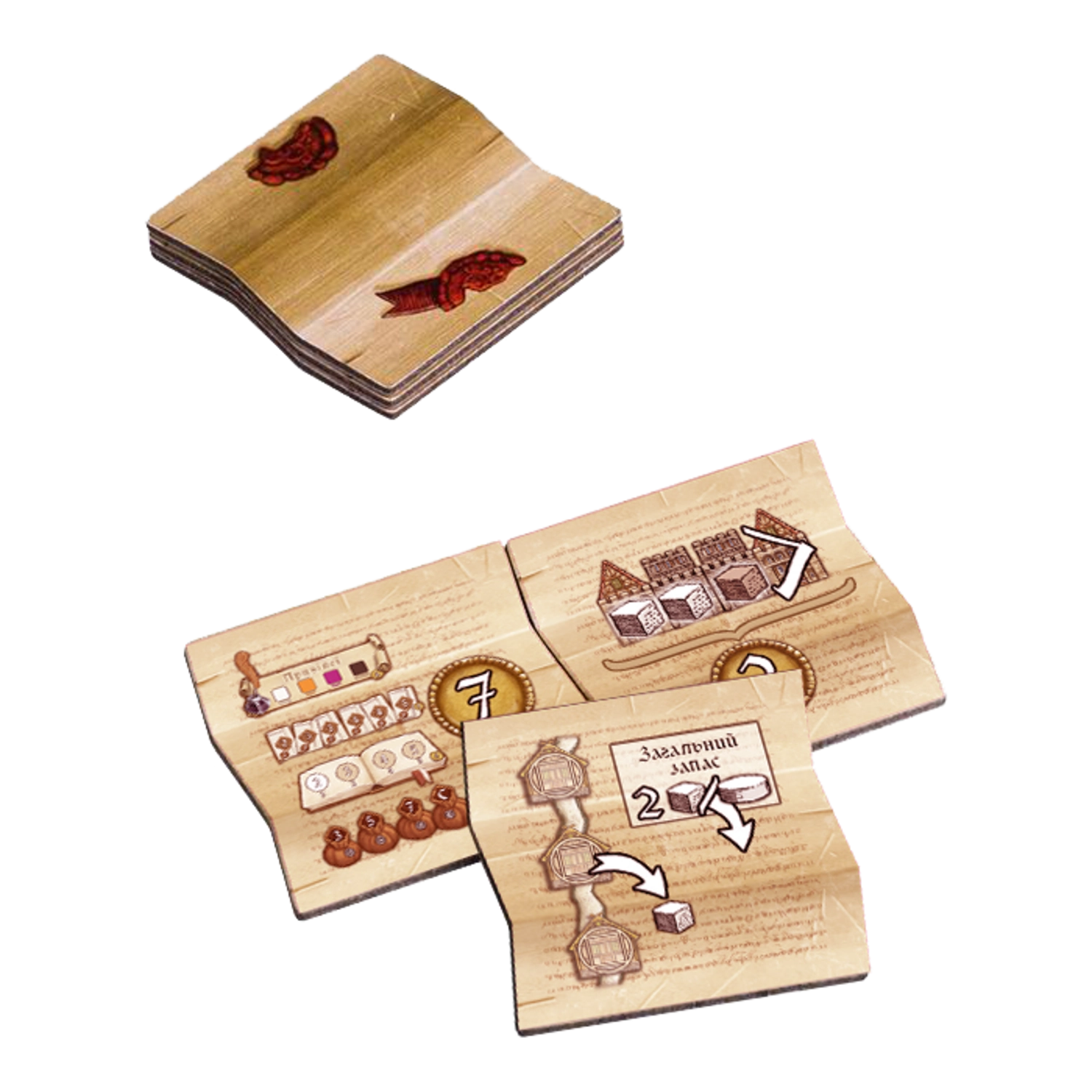 Настольная игра Ганзейский союз. Полное издание (Hansa Teutonica: Big Box), бренду Games 7Days, для 3-5 гравців, час гри > 60мин. - 8 - KUBIX 