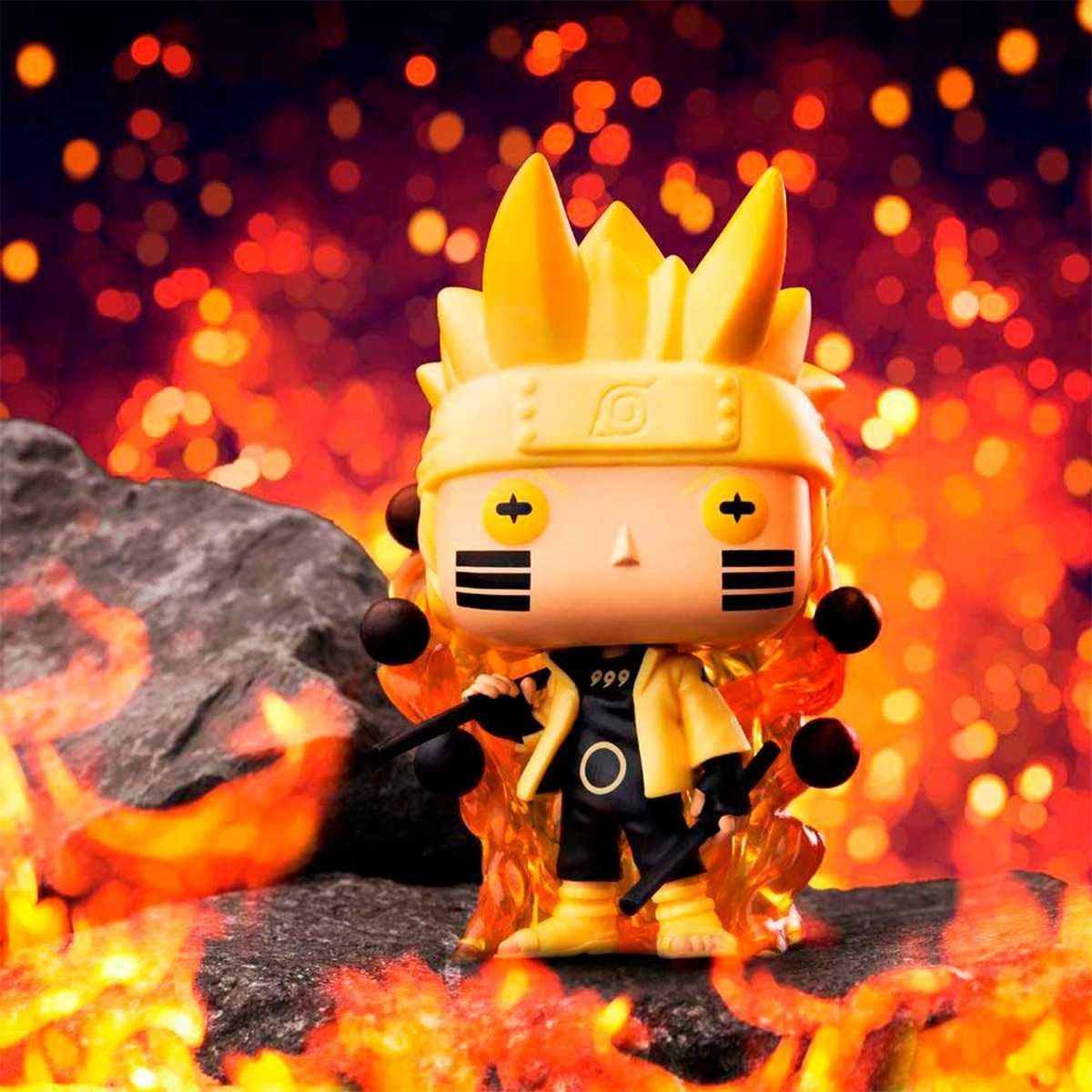 Игровая фигурка FUNKO POP! НАРУТО ШЕСТЬ ПУТЕЙ (Naruto Six Path Sage) Naruto: #932, бренду Funko - 3 - KUBIX 