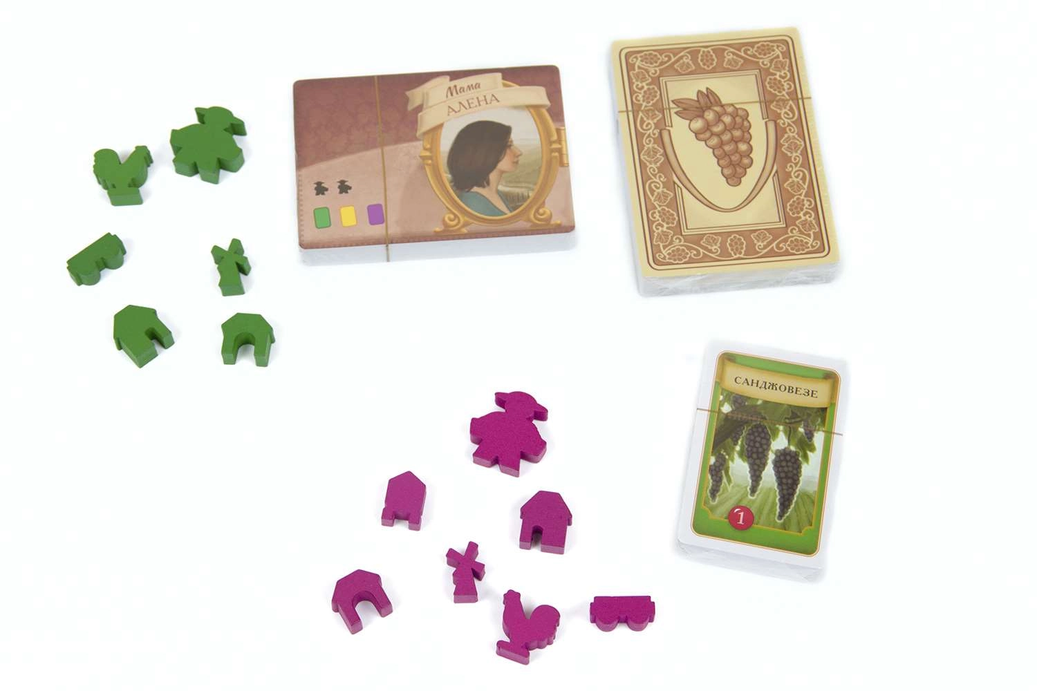 Настольная игра Виноделие (Viticulture), бренду Kilogames, для 1-6 гравців, час гри < 60мин. - 5 - KUBIX 