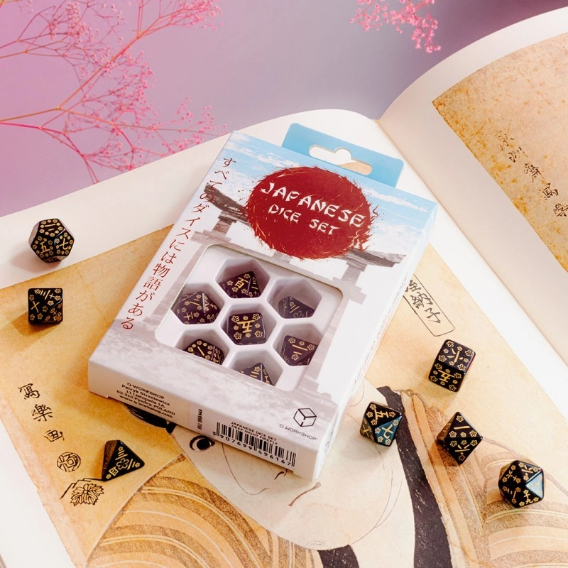 Набір кубиків Japanese Dice Set: Deep Night Firefly - KUBIX