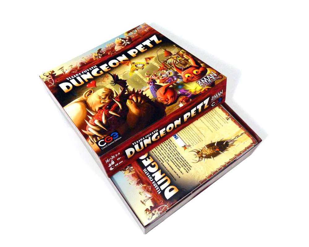 Настольная игра Dungeon Petz (Любимцы подземелья) (EN), бренду Czech Games Edition, для 2-4 гравців, час гри < 60мин. - 3 - KUBIX 