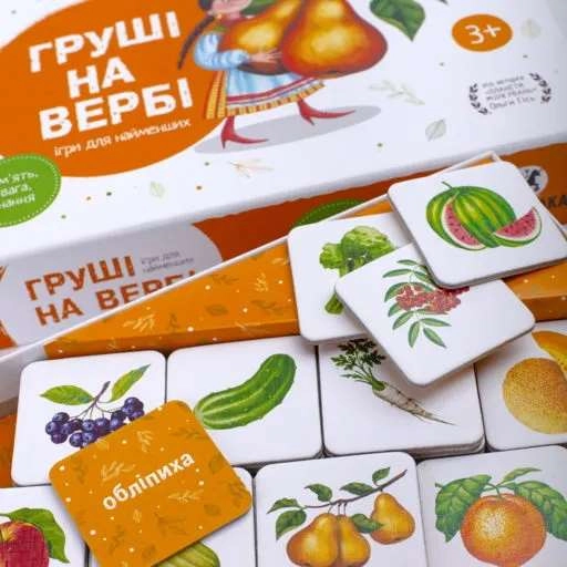 Настольная игра Груши на вербе, бренду Така Мака, для 1-6 гравців, час гри < 30мин. - 2 - KUBIX 