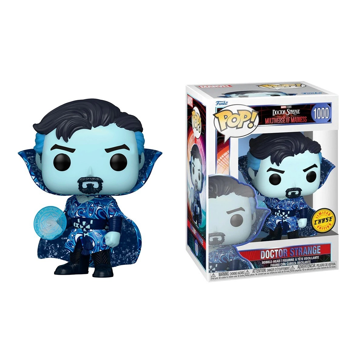 Игровая фигурка FUNKO POP! ДОКТОР СТРЭНДЖ (Doctor Strange) Doctor Strange in the Multiverse of Madness: #1000, бренду Funko - 3 - KUBIX 