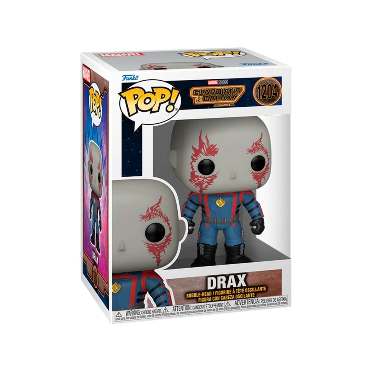 Игровая фигурка FUNKO POP! ДРАКС (Drax) Стражи Галактики 3: #1204, бренду Funko - 3 - KUBIX 