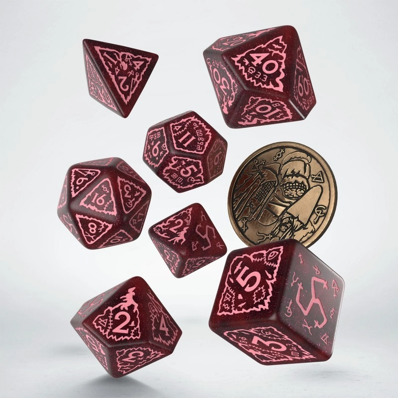 Набір кубиків The Witcher Dice Set. Crones - Whispess - KUBIX
