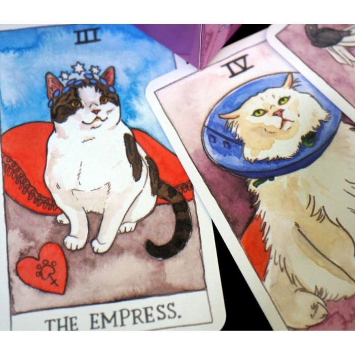 Карты ТАРО Кошек (Tarot cards of Cats) - 4 - KUBIX 