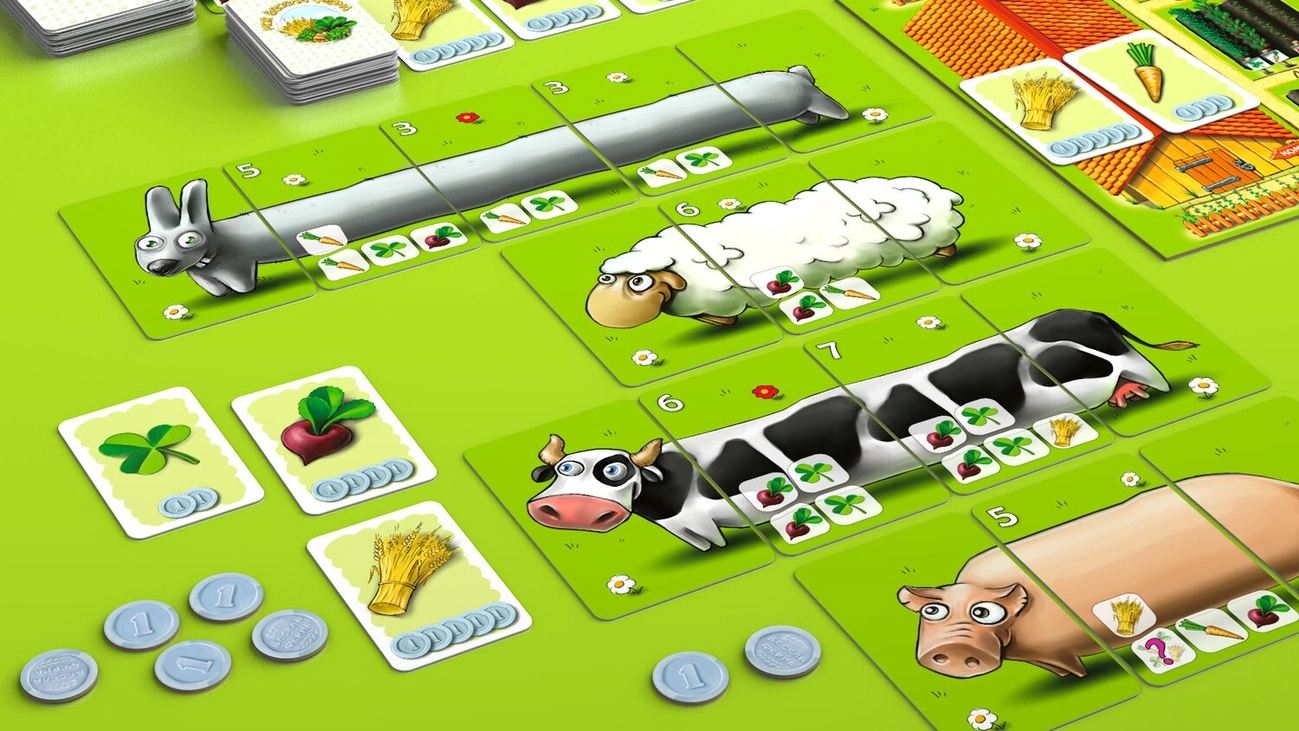 Настольная игра Моя Весёлая Ферма (My Happy Farm), бренду IGAMES, для 2-4 гравців, час гри < 60мин. - 6 - KUBIX 