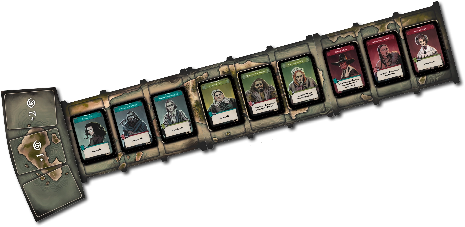 Настільна гра Поганин: доля Роаноку (Pagan: Fate of Roanoke), бренду Games 7Days, для 2-2 гравців, час гри < 30хв. - 7 - KUBIX 