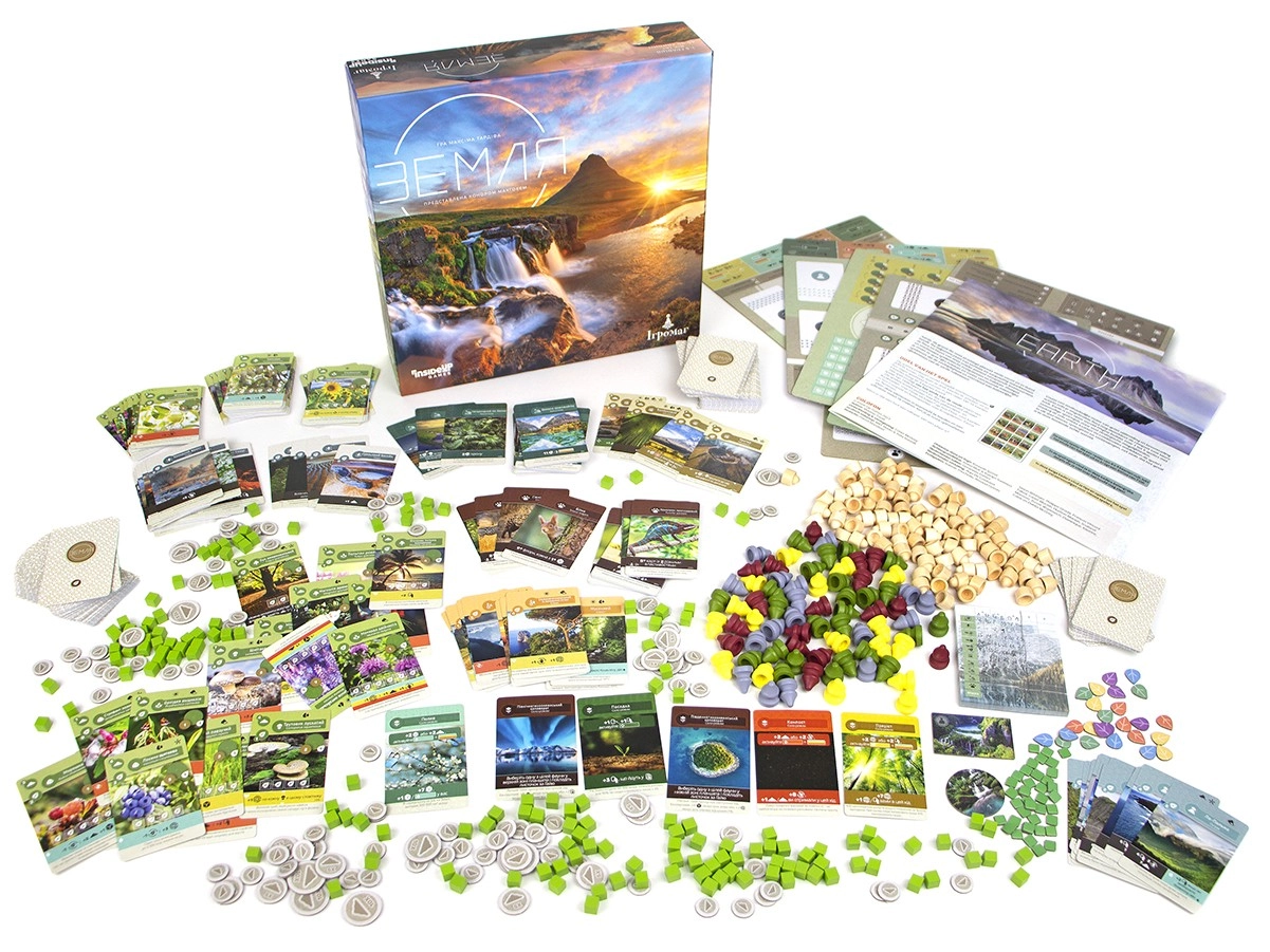 Настольная игра Земля (Earth), бренду Игромаг, для 1-5 гравців, час гри < 60мин. - 2 - KUBIX 