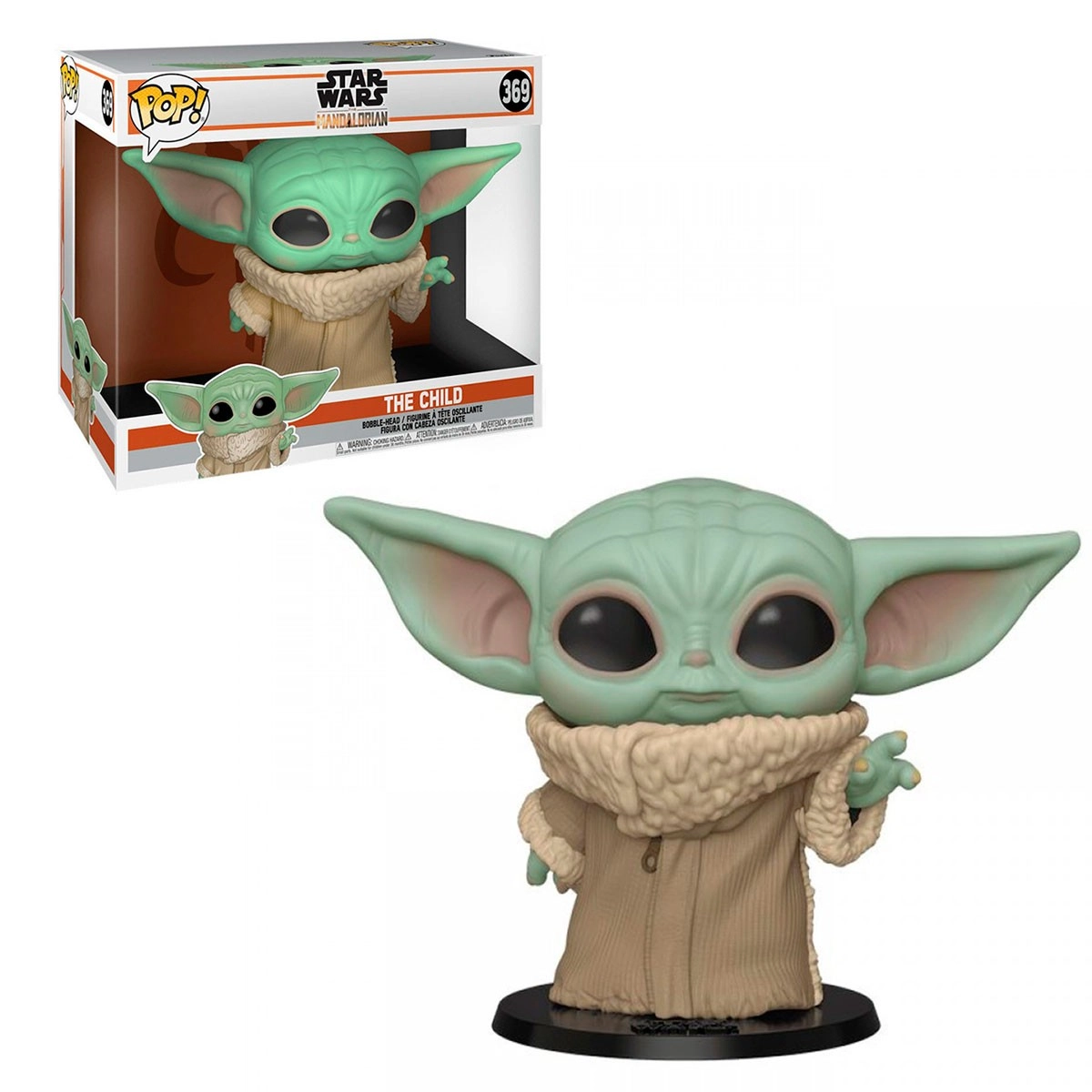 Игровая фигурка Funko POP! Малыш (25 см) (The Child) Star Wars: #369, бренду Funko - 2 - KUBIX 