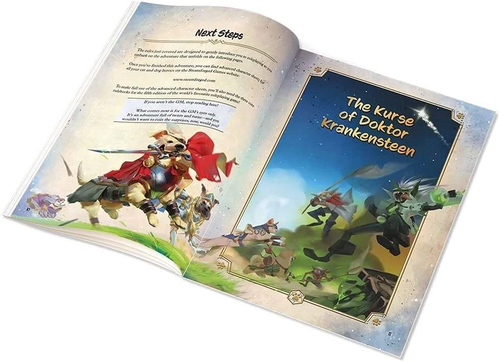 Настольная игра Animal Adventures RPG Starter Set (EN), бренду Steamforged Games Ltd., для 2-9 гравців, час гри < 60мин. - 3 - KUBIX 
