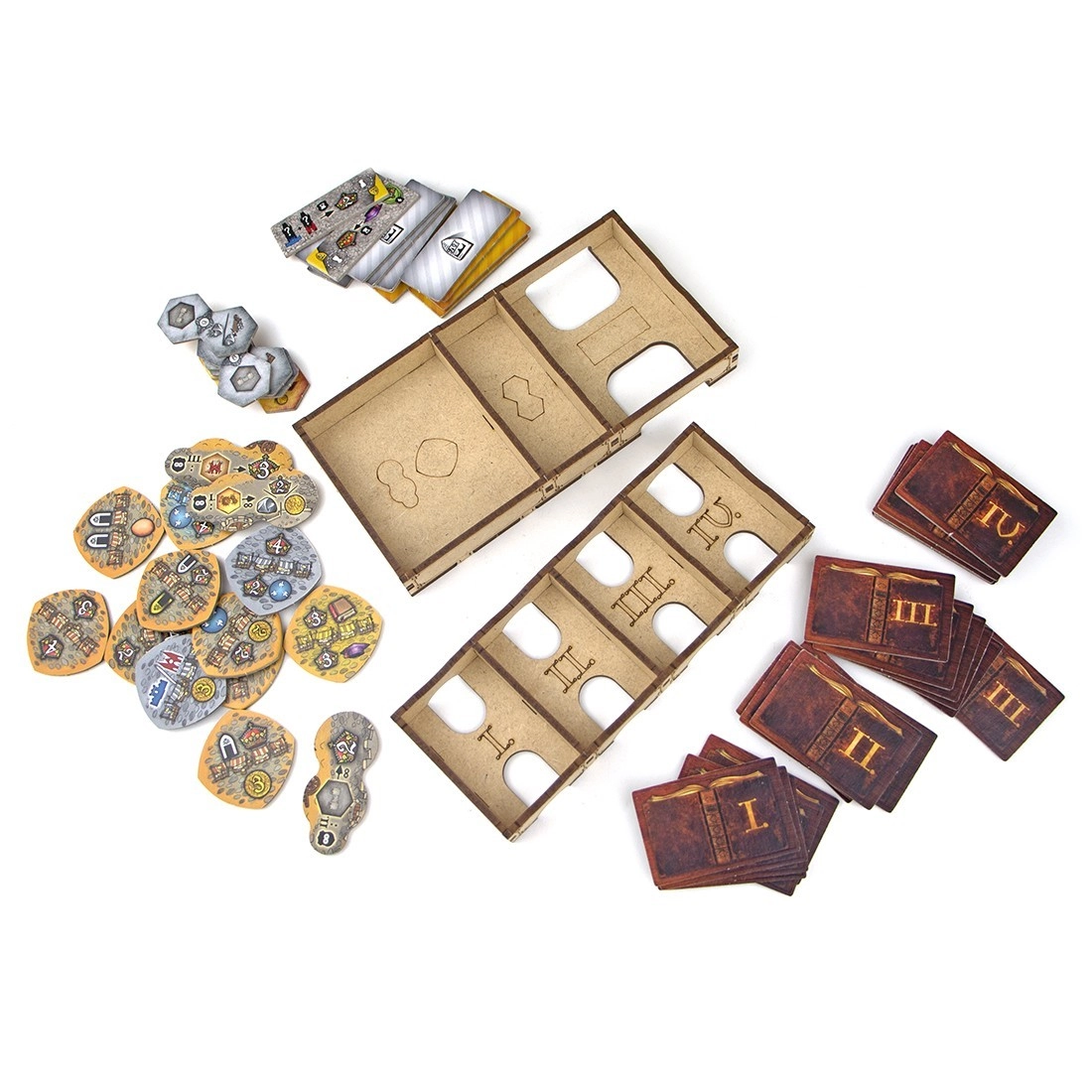 Органайзер для настольной игры Прага (Organizer for boardgame Praga Caput Regni), бренду Tower Rex - 5 - KUBIX 