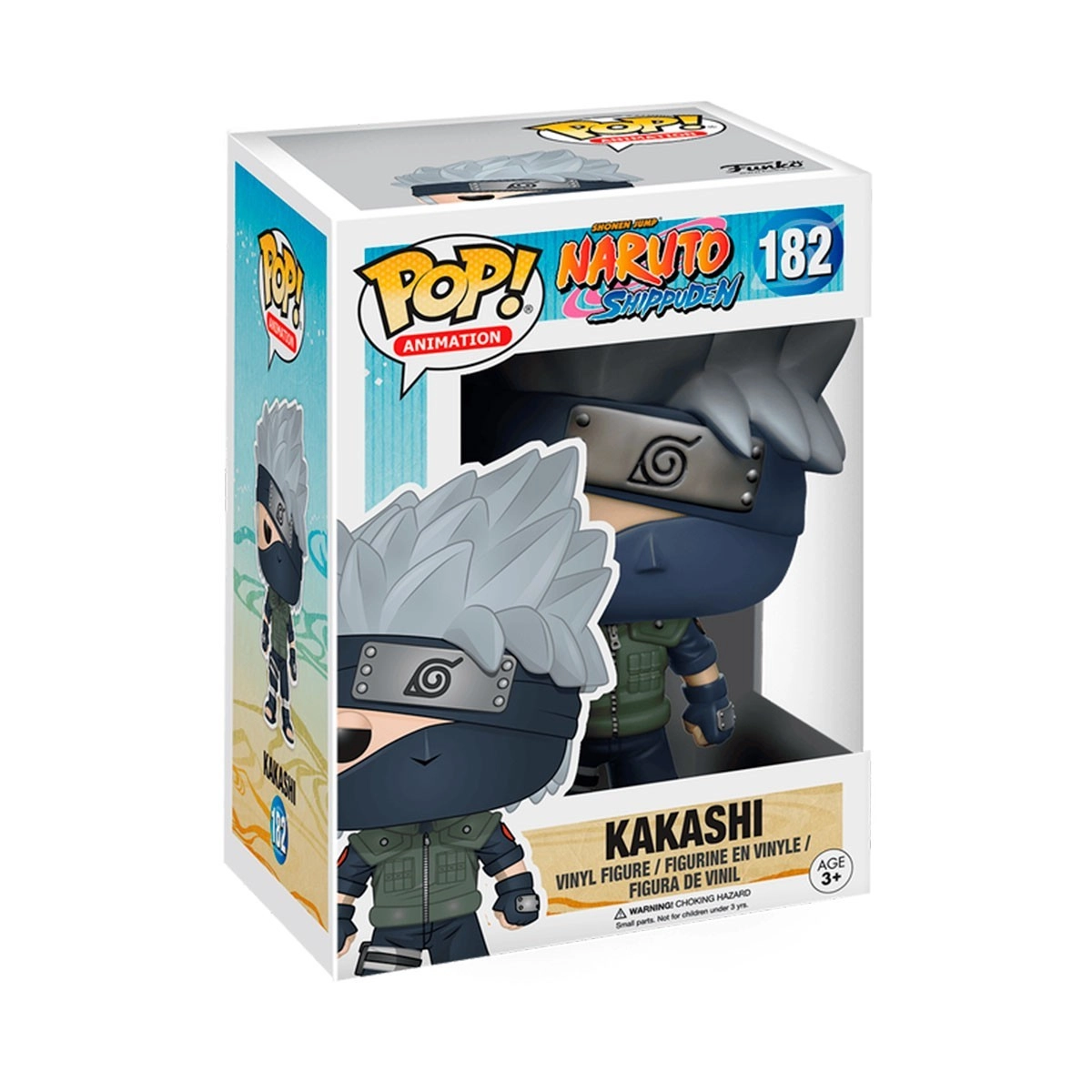 Игровая фигурка FUNKO POP! КАКАШИ (Kakashi) Naruto #182, бренду Funko - 4 - KUBIX 
