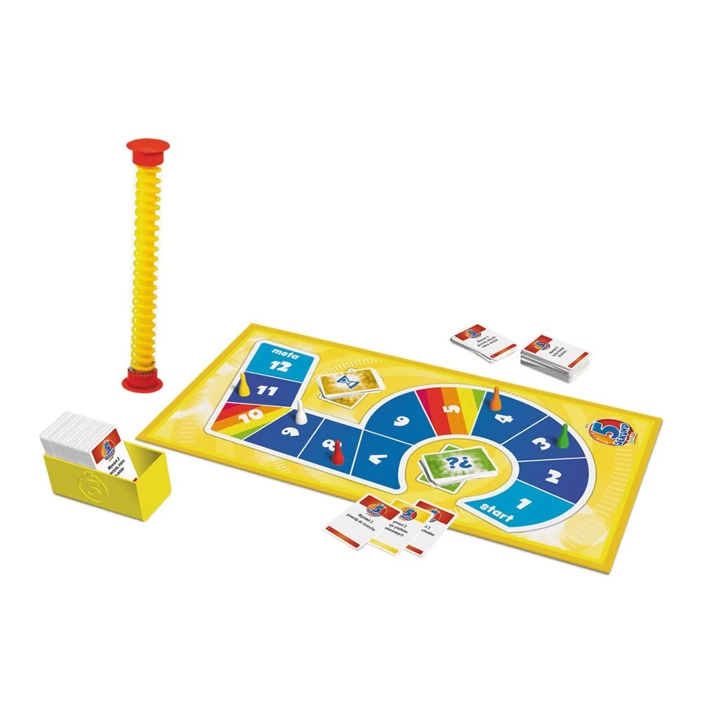 Настольная игра 5 Секунд Юниор (5 Second Rule Junior), бренду Trefl, для 3-6 гравців, час гри < 30мин. - 2 - KUBIX 