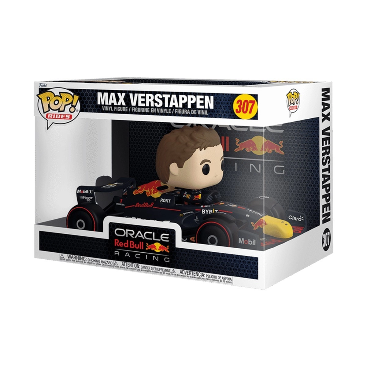 Игровая фигурка FUNKO POP! МАКС ФЕРСТАППЕН В МАШИНЕ (Max Verstappen) Oracle Racing #307, бренду Funko - 6 - KUBIX 