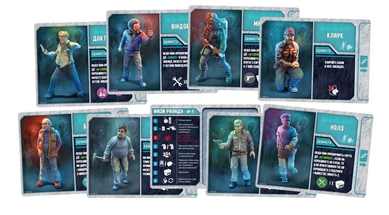 Настольная игра «Существо (The Thing)», бренду Geekach Games, для 1-8 гравців, час гри < 60мин. - 4 - KUBIX 
