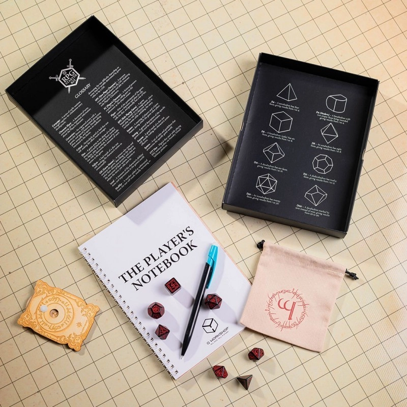 Набор RPG Starter Kit, бренду Q-Workshop - 3 - KUBIX 