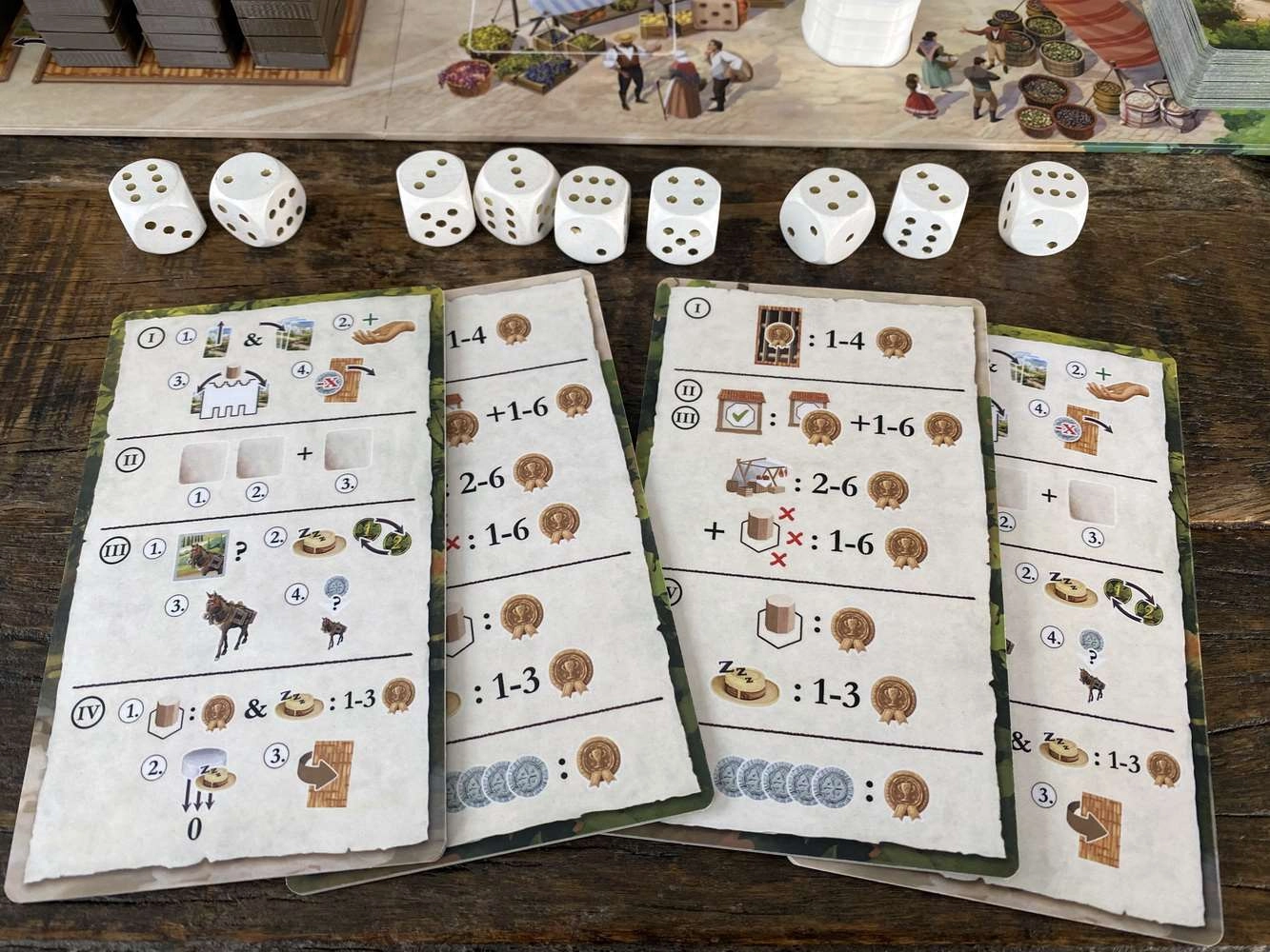 Настольная игра Ла Гранха. Делюкс издание (La Granja: Deluxe Master Set), бренду Board and Dice, для 1-4 гравців, час гри > 60мин. - 9 - KUBIX 