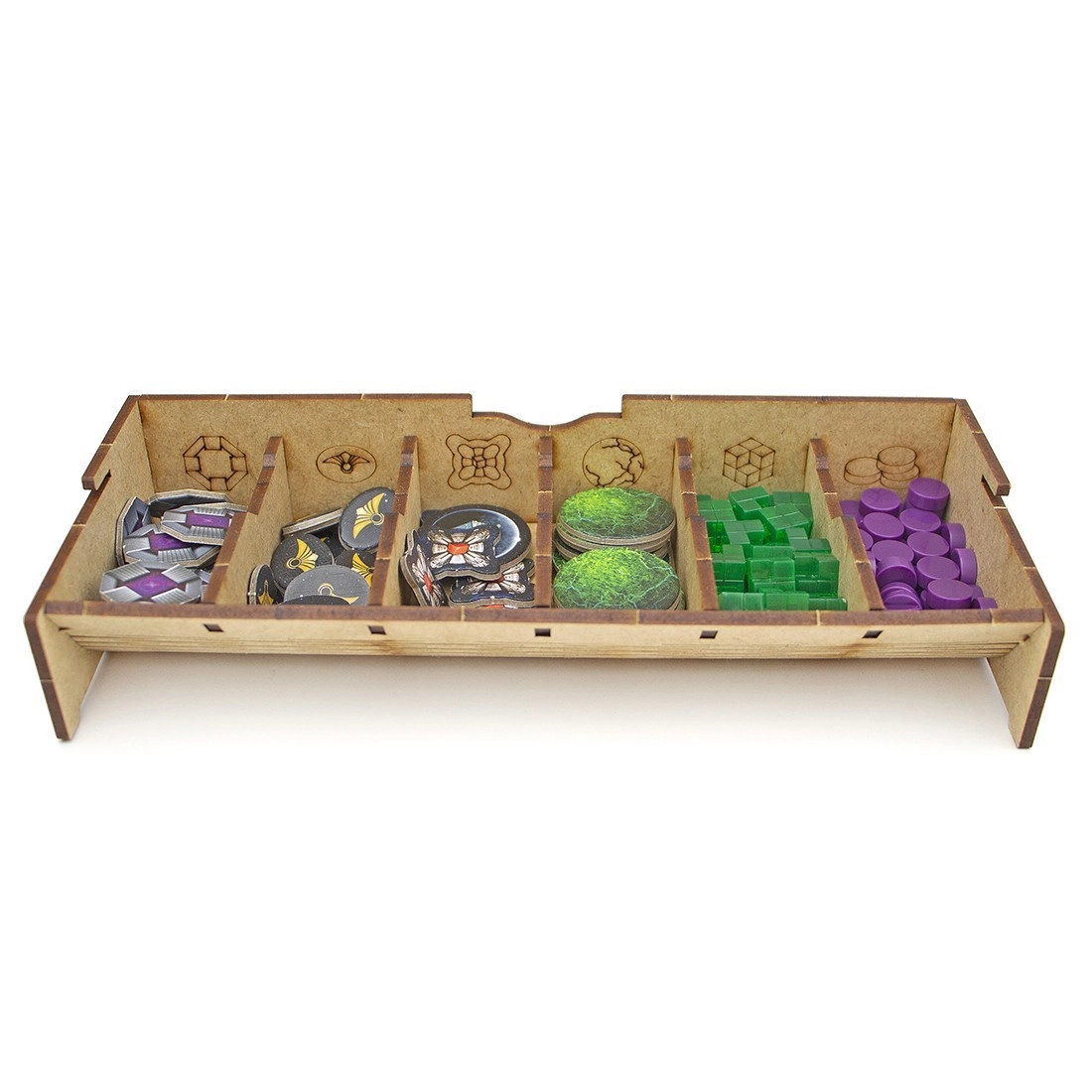 Органайзер для настольной игры Проект Гайя (Organizer for boardgame Gaia Project), бренду Tower Rex - 8 - KUBIX 