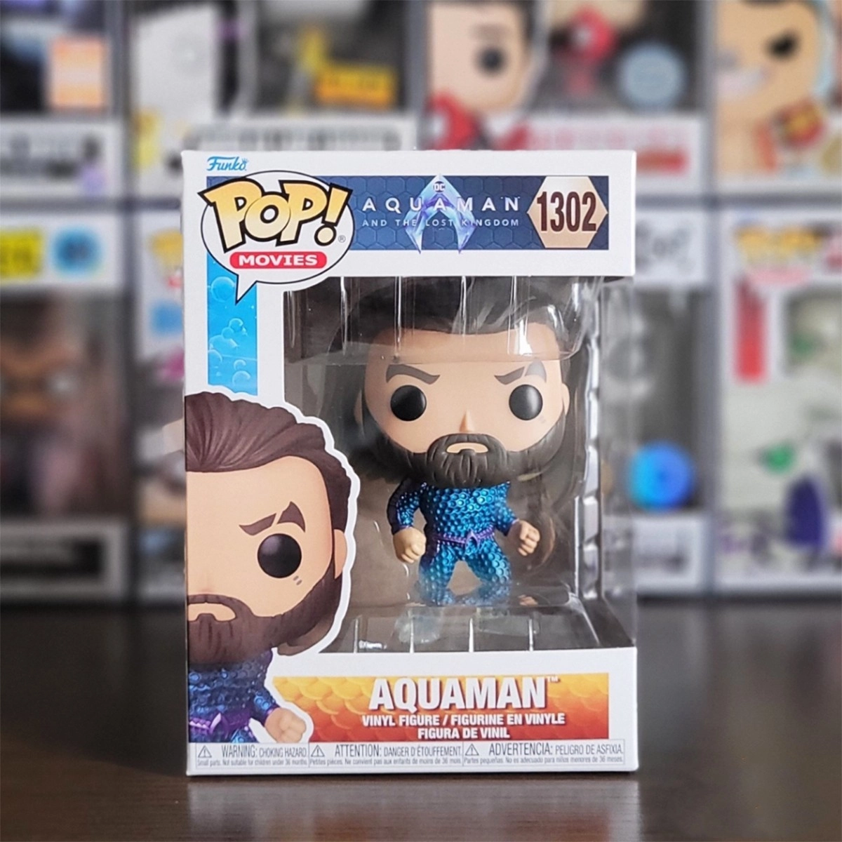 Игровая фигурка FUNKO POP! АКВАМЕН (Aquaman) #1302, бренду Funko - 3 - KUBIX 
