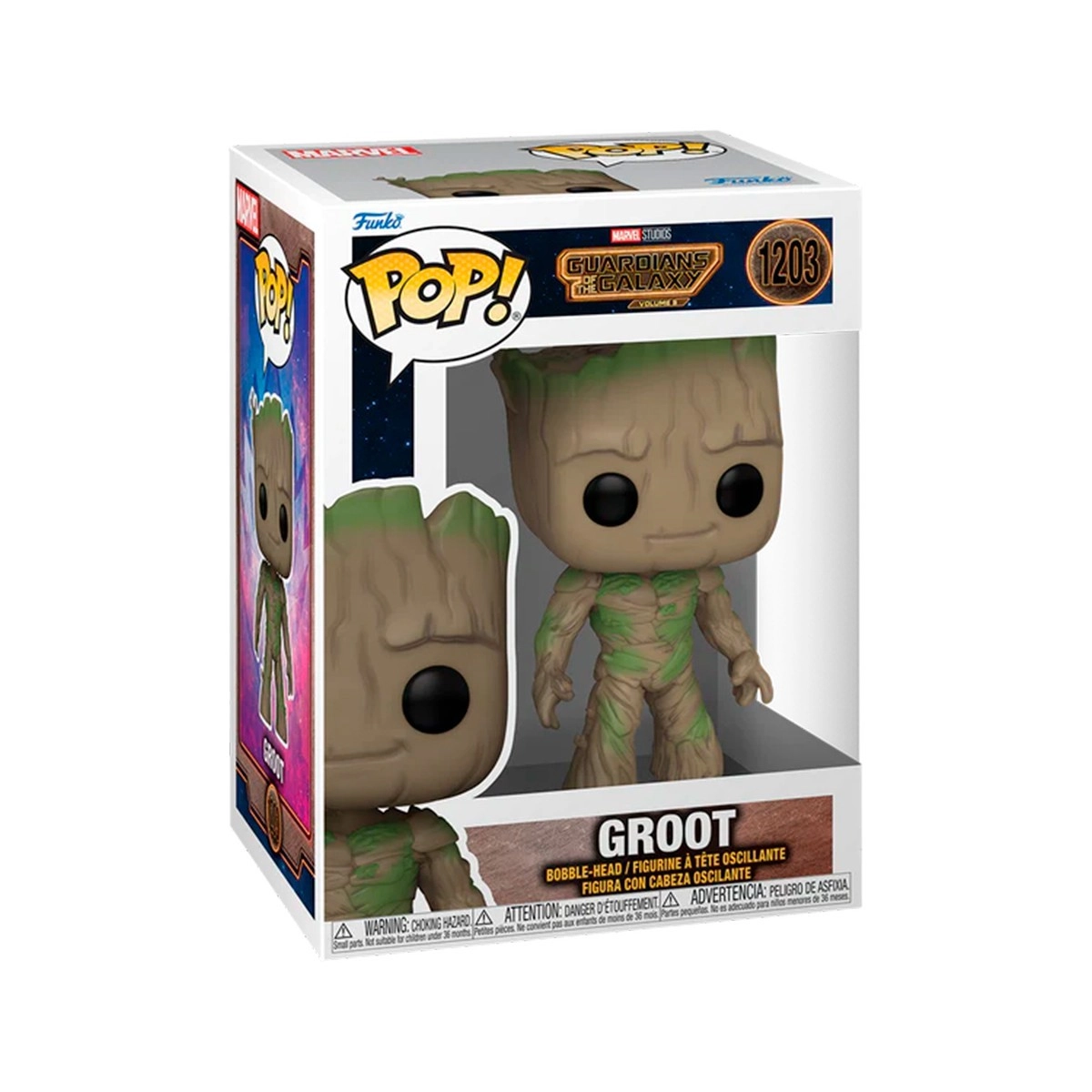 Игровая фигурка FUNKO POP! ГРУТ (Groot) Стражи Галактики 3: #1203, бренду Funko - 3 - KUBIX 