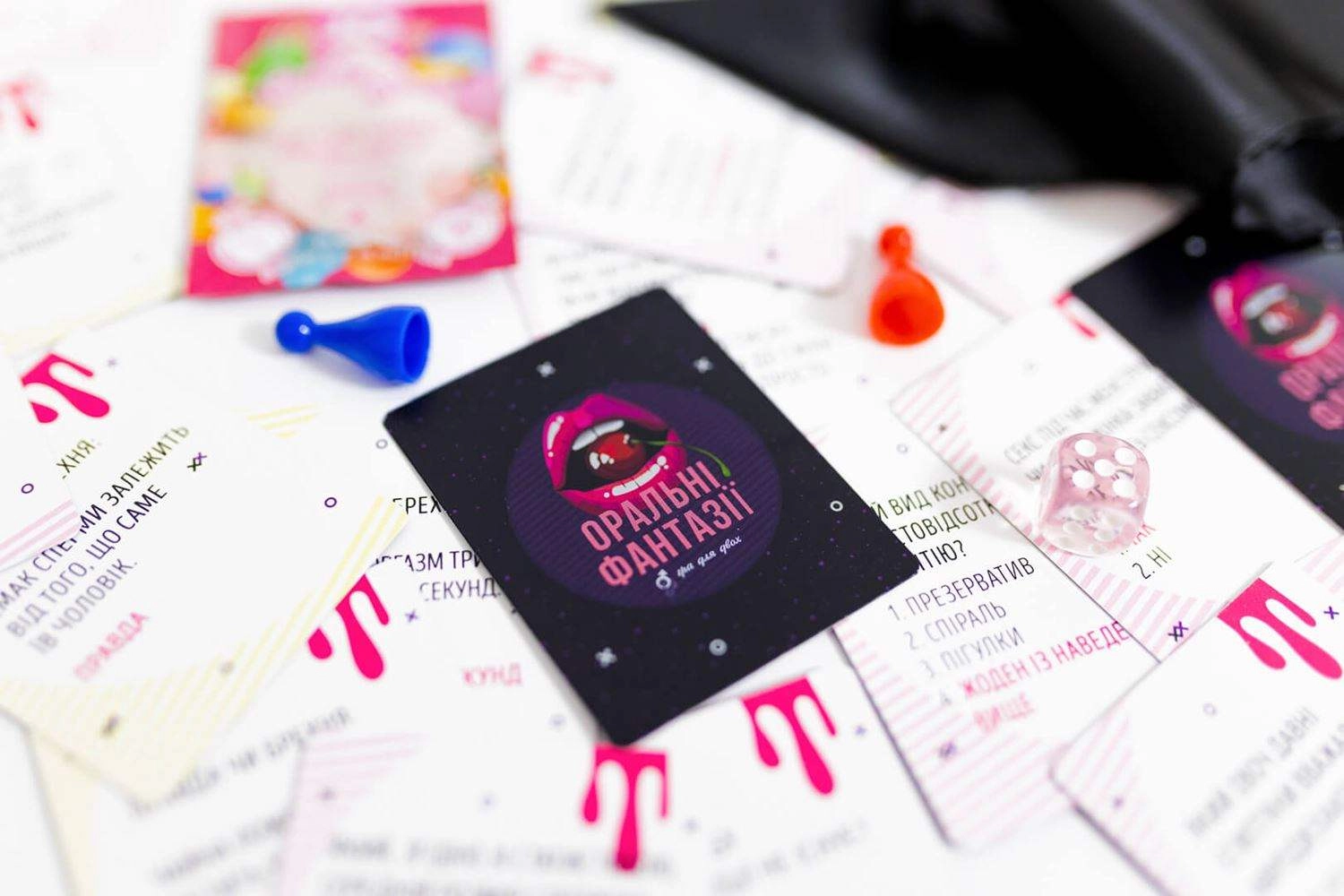 Настільна гра Оральні Фантазії (Oral Fantasy), бренду Fun Games Shop, для 2-2 гравців - 5 - KUBIX 