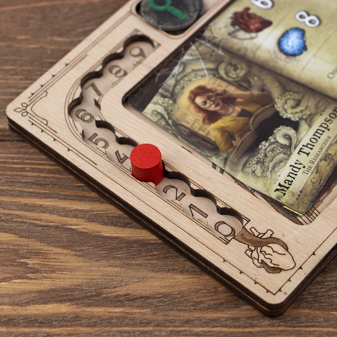 Игроорганайзер Планшеты игроков для игры Mansions of Madness (Mansions of Madness Playerboards igronizer), бренду Tower Rex - 4 - KUBIX 