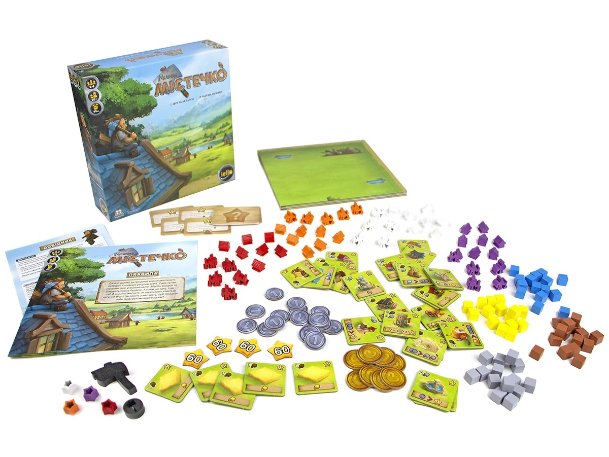 Настольная игра Маленький город (Little Town), бренду Игромаг, для 2-4 гравців, час гри < 60мин. - 16 - KUBIX 