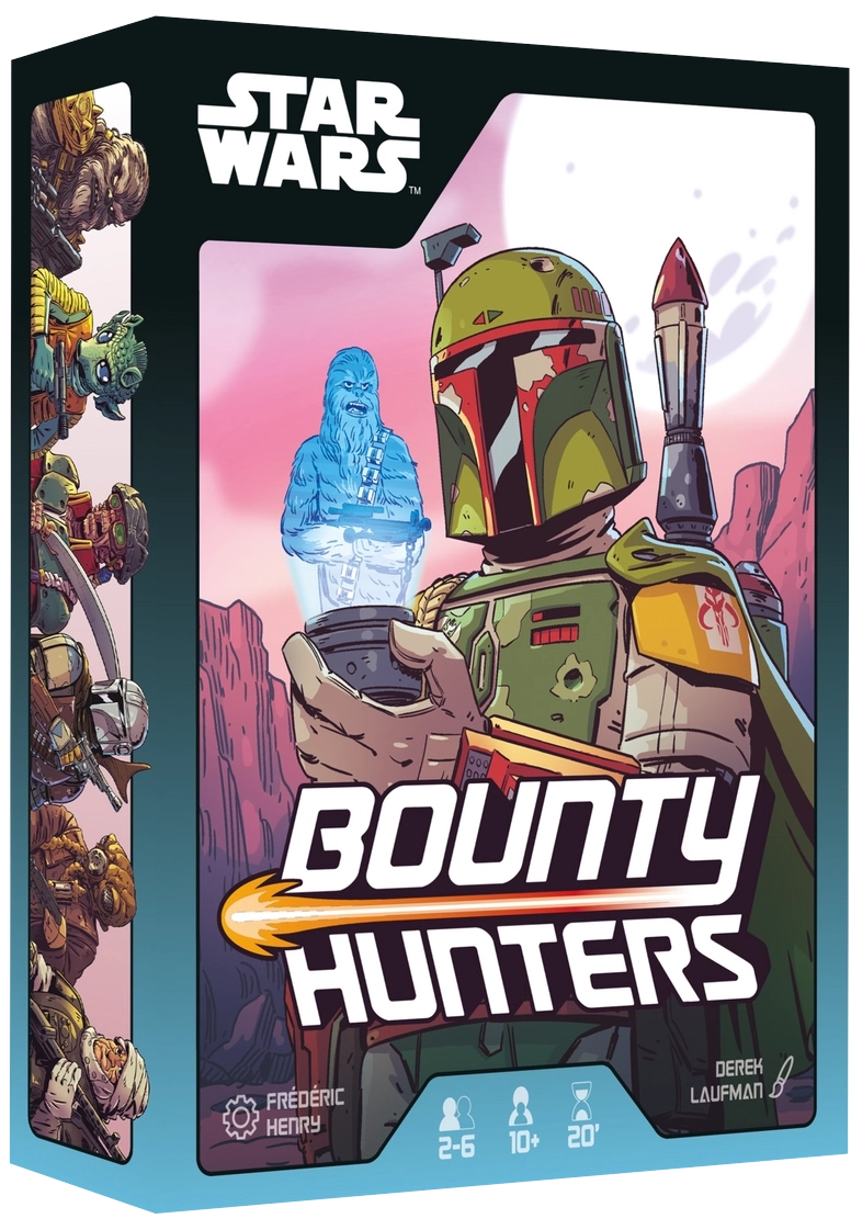 Настольная игра Звёздные войны. Охотники за головами (Star Wars: Bounty Hunters), бренду Geekach Games, для 2-6 гравців, час гри < 30мин. - KUBIX