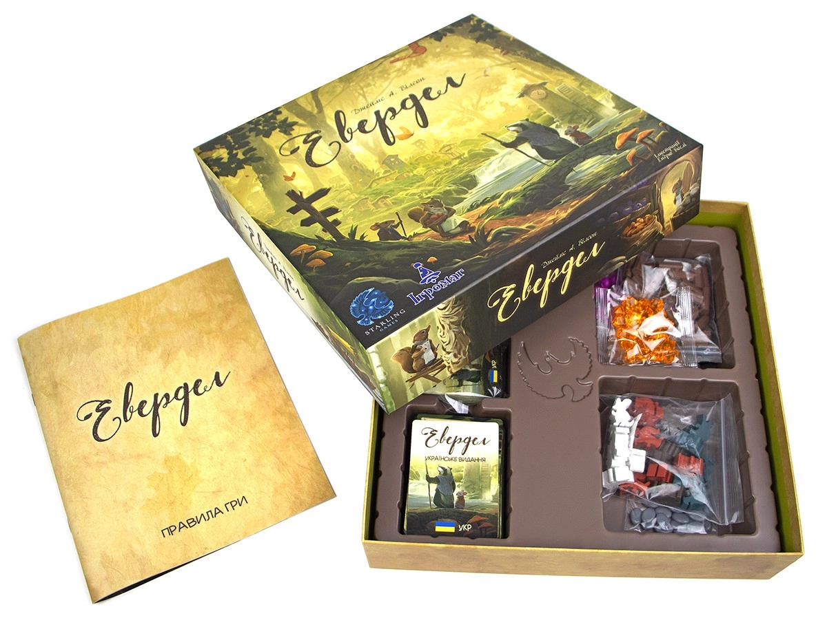Настольная игра Эвердел (Everdell), бренду Игромаг, для 1-4 гравців, час гри < 60мин. - 3 - KUBIX 