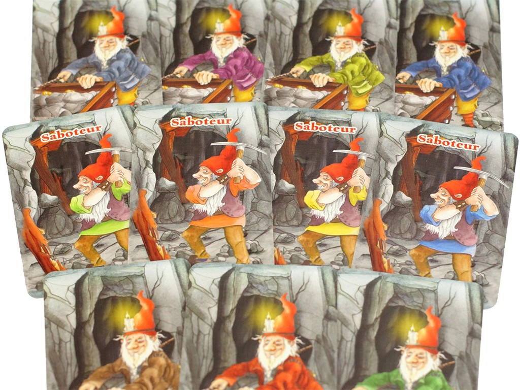 Настольная игра Саботер (Saboteur), бренду Amigo, для 3-10 гравців, час гри < 30мин. - 5 - KUBIX 