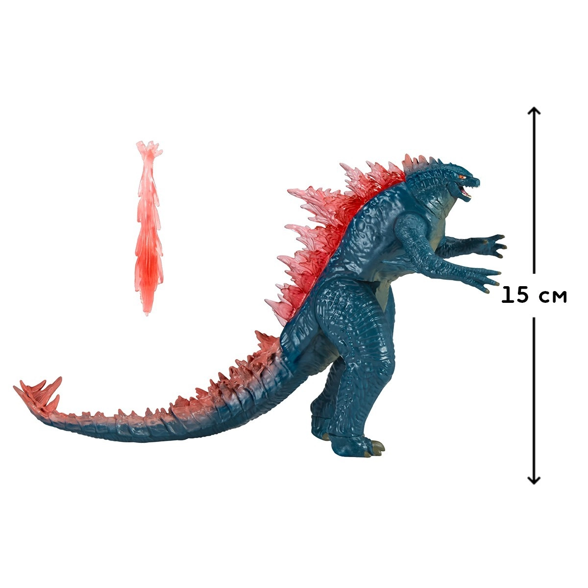 Фигурка GODZILLA X KONG – ГОДЗИЛЛА (15 см), бренду MonsterVerse - 2 - KUBIX 