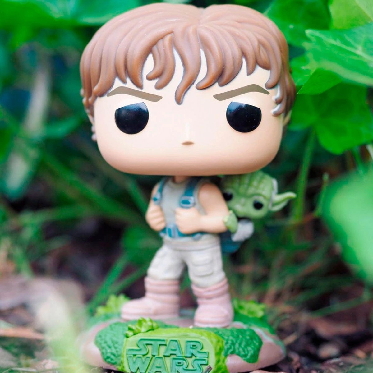 Игровая фигурка FUNKO POP! ЛЮК С ЙОДЫ (Luke with Yoda) Star Wars #363, бренду Funko - 4 - KUBIX 
