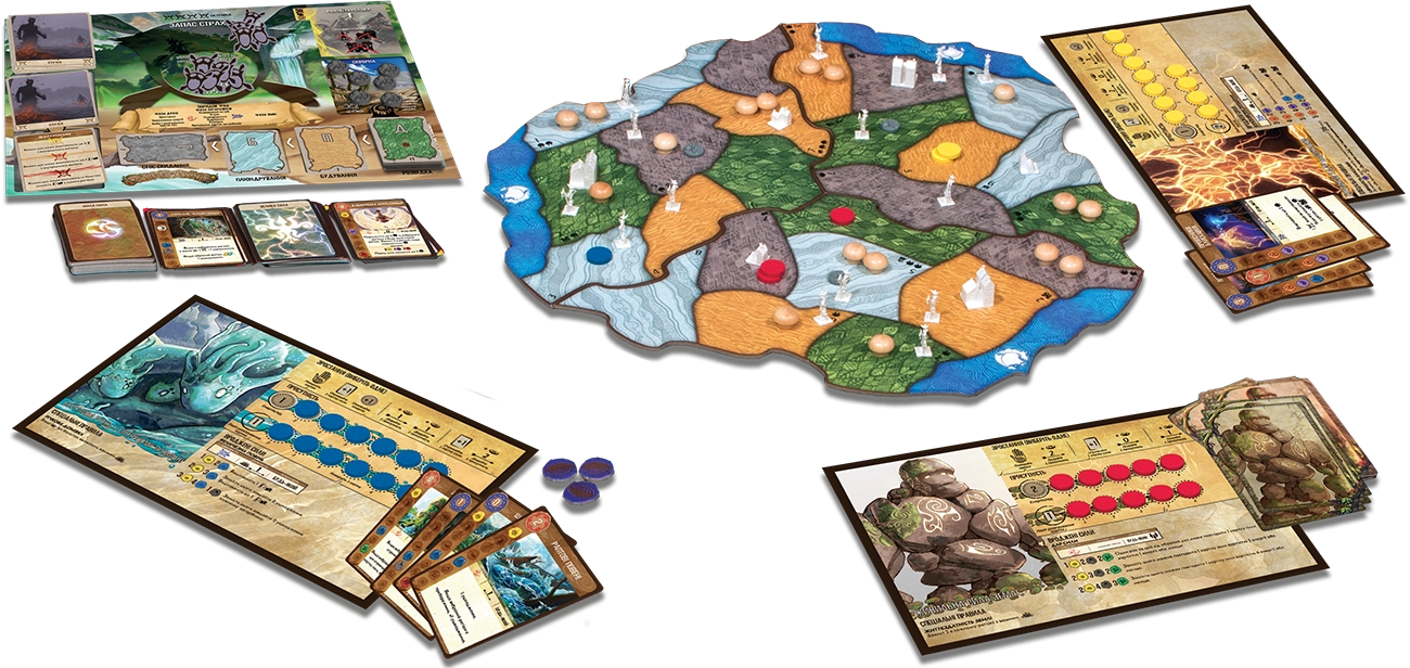 Настольная игра Остров Духов (Spirit Island), бренду Games 7Days, для 1-4 гравців, час гри > 60мин. - 10 - KUBIX 