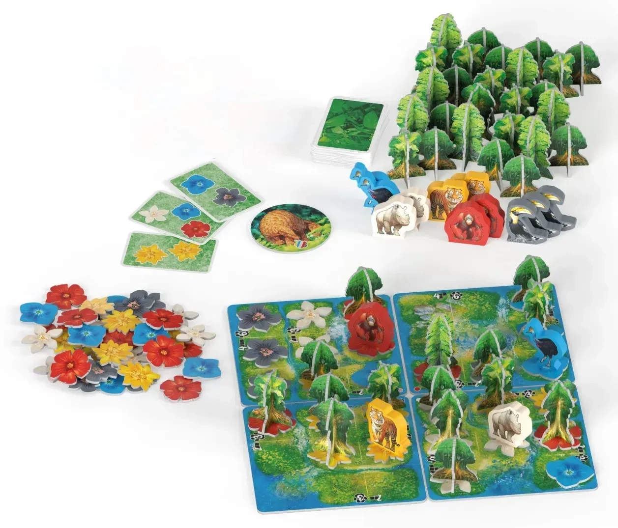 Настільна гра HUTAN: Життя в тропіках (HUTAN: Life in the Rainforest), бренду Lord of Boards, для 1-4 гравців, час гри < 30хв. - 3 - KUBIX 