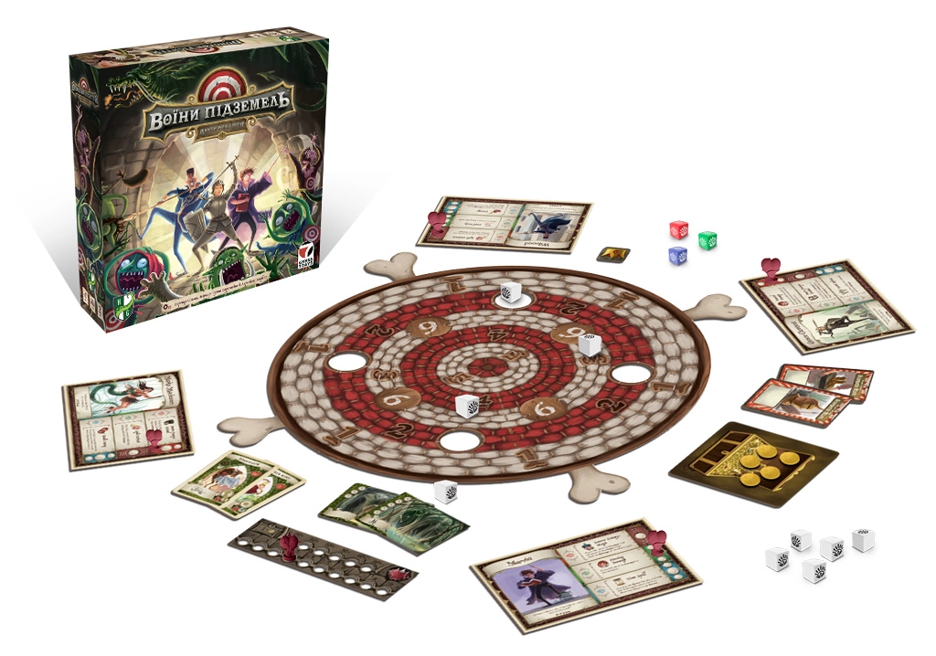Настільна гра Воїни підземель. Друге видання (Dungeon Fighter: Second Edition), бренду Games 7Days, для 1-6 гравців, час гри < 60хв. - 3 - KUBIX 