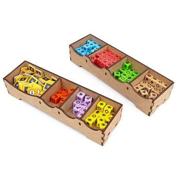  Органайзер для настільної гри Стрімголов по Галактиці (Organizer for boardgame Roll for the Galaxy), бренду Tower Rex - 3 - KUBIX