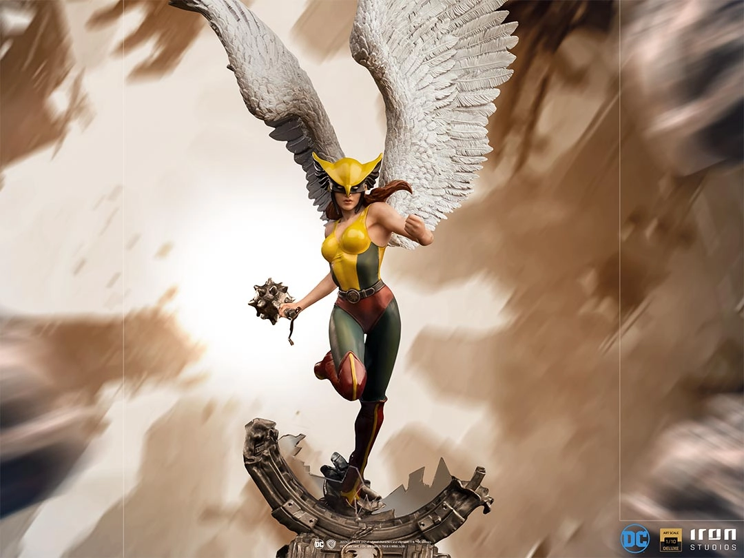 Статуетка Дівчина-яструб (DC COMICS Hawkgirl deluxe art scale 1/10) - 2 - KUBIX 