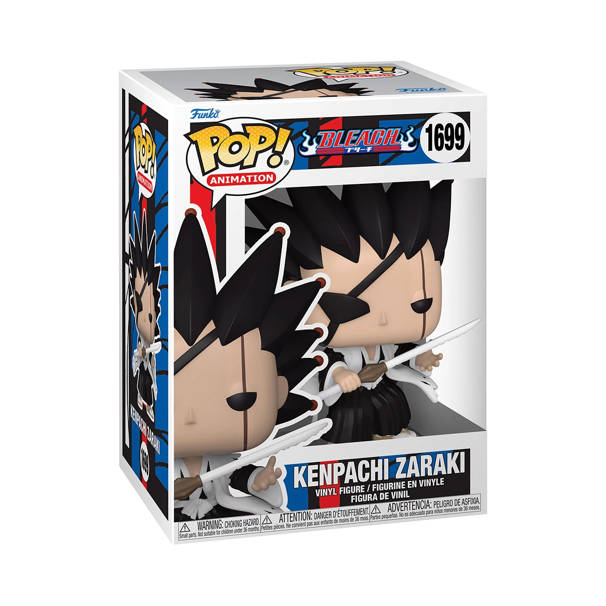 Ігрова фігурка Funko POP! Дзаракі Кемпачі (Kenpachi Zaraki) Bleach: #1699, бренду Funko - KUBIX