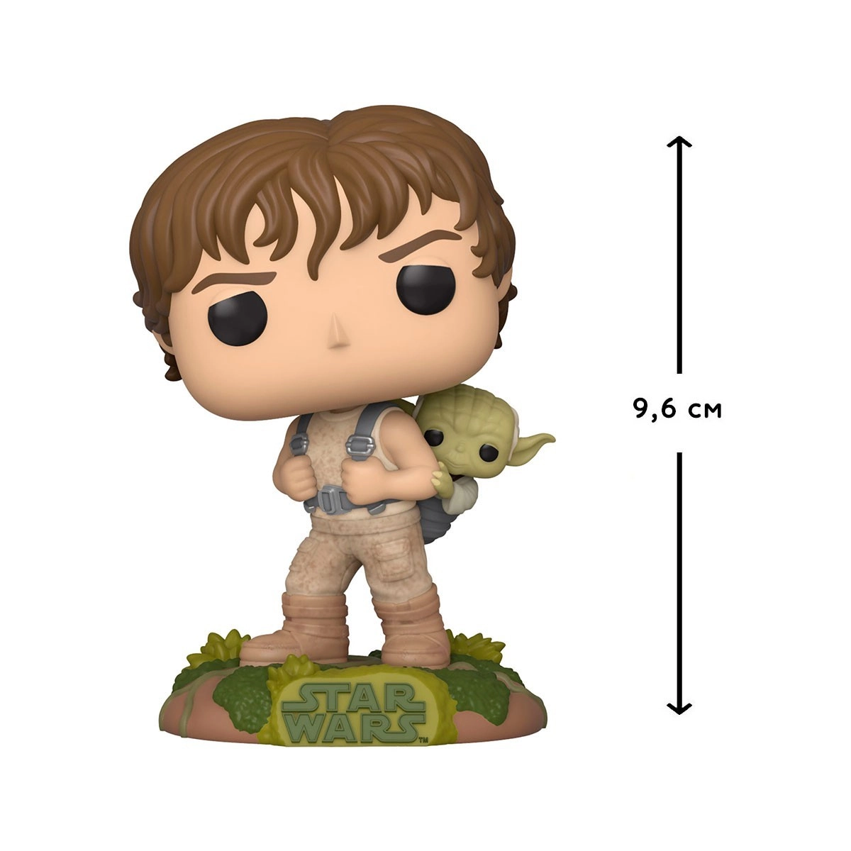 Игровая фигурка FUNKO POP! ЛЮК С ЙОДЫ (Luke with Yoda) Star Wars #363, бренду Funko - 2 - KUBIX 