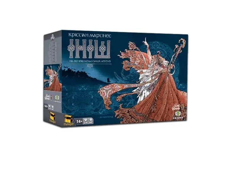 Настольная игра Иниш (Inis), бренду Lord of Boards, для 2-4 гравців, час гри < 60мин. - KUBIX
