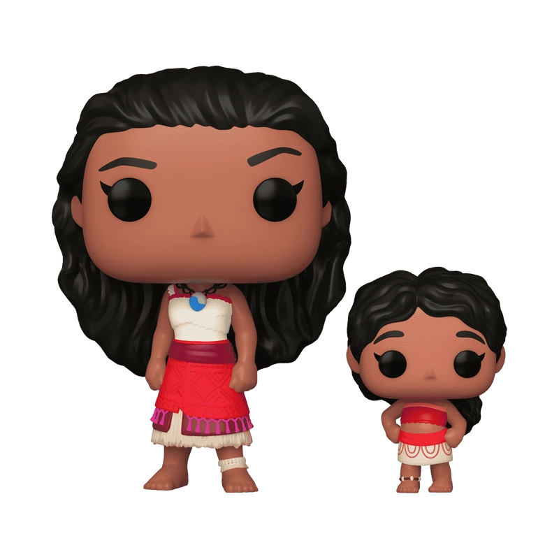 Ігрова фігурка FUNKO POP! Ваяна та Сімеа (Moana & Little Sis Simea) Disney #1546, бренду Funko - 2 - KUBIX 