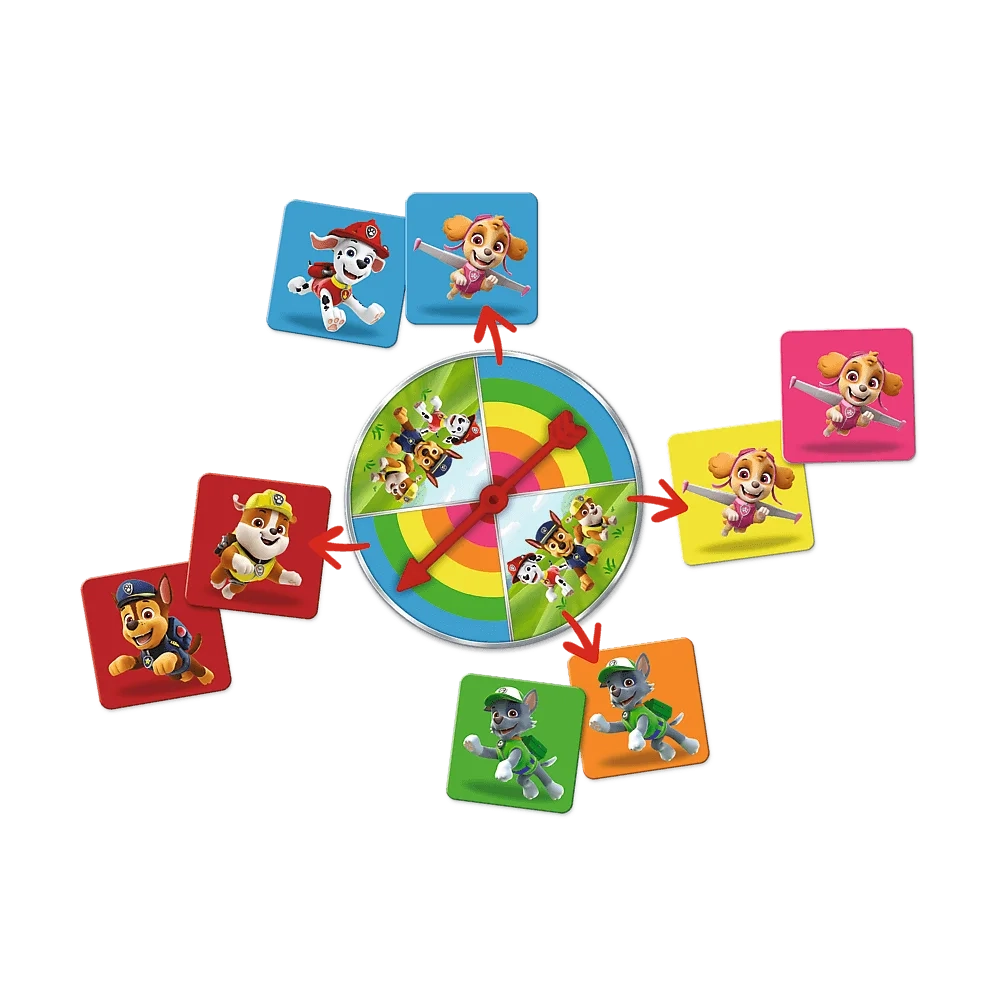 Мемос Классический: Щенячий патруль (Memos Classic&plus Paw Patrol), бренду Trefl, для 1-2 гравців - 3 - KUBIX 