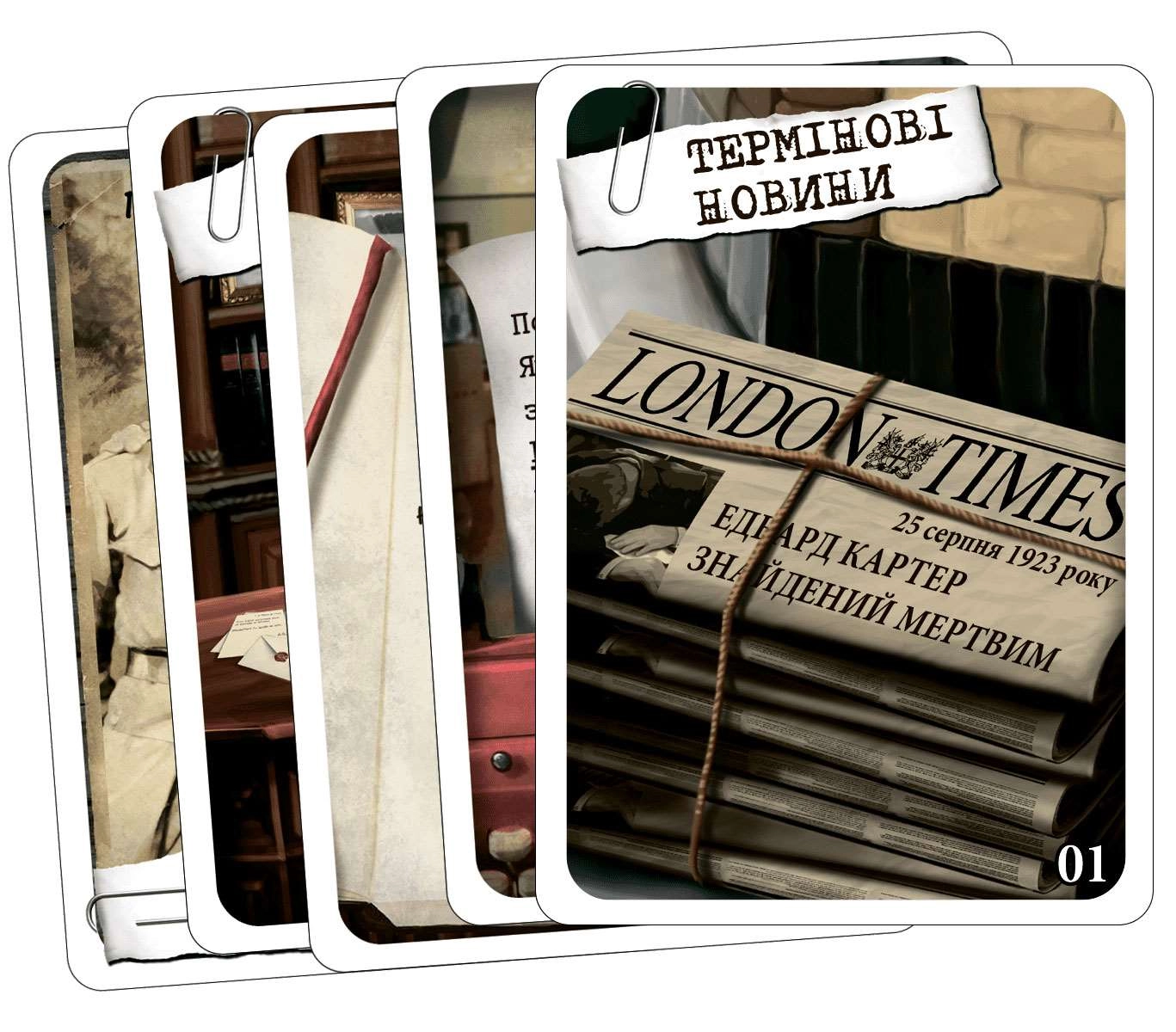 Настільна гра Шерлок. Смерть археолога (Sherlock: The Tomb of the Archaeologist), бренду Geekach Games, для 1-8 гравців, час гри < 60хв. - 3 - KUBIX 