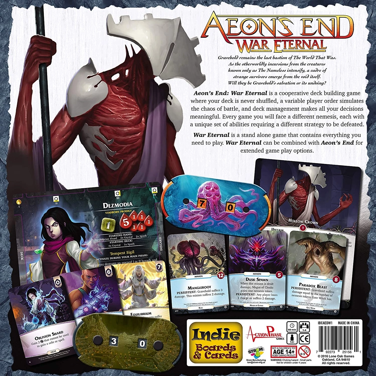 Кінець часів: Вічна війна (Aeon's End War Eternal) (EN), бренду Indie Boards and Cards, для 1-4 гравців, час гри < 60хв. - 2 - KUBIX 