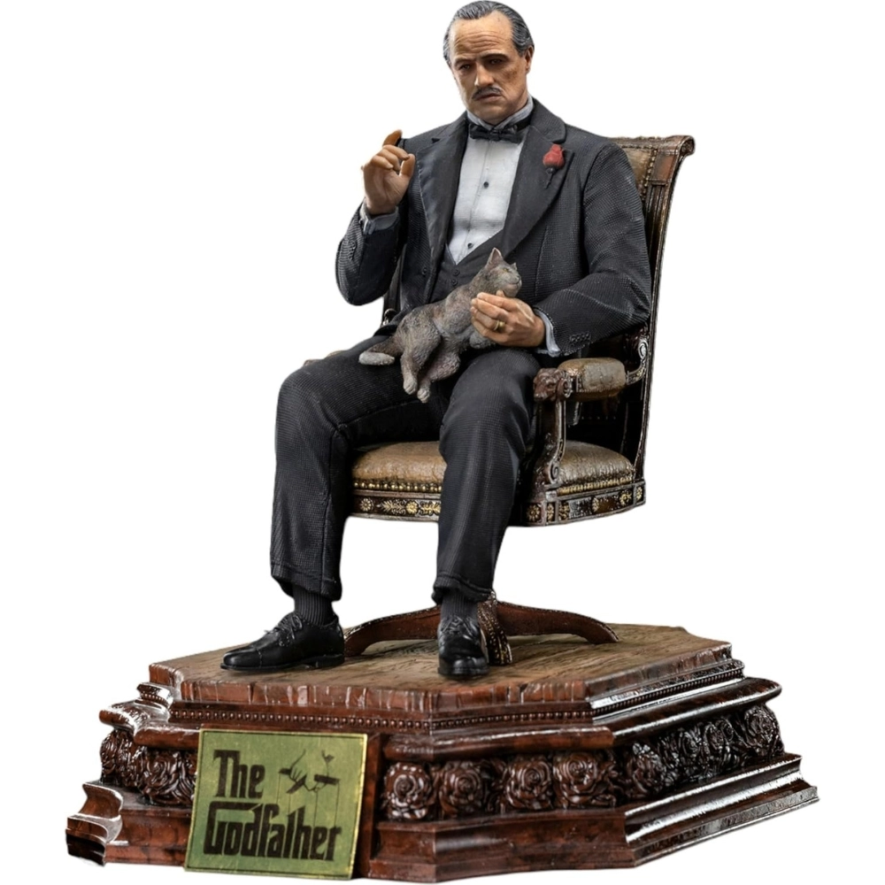 Статуетка Дон Віто Корлеоне. Хрещений батько (THE GODFATHER Don Vito Corleone. Art Scale 1/10) - KUBIX