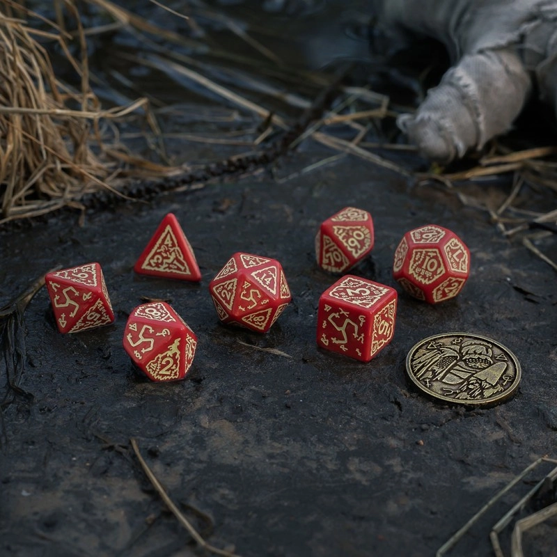 Набор кубиков The Witcher Dice Set. Crones - Brewess - 4 - KUBIX 