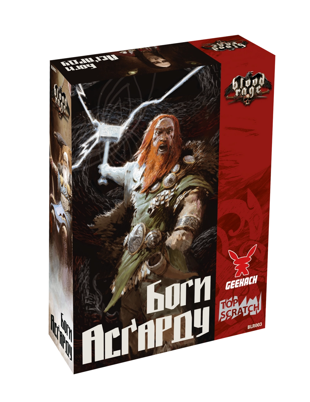 Настольная игра Ярость крови. Боги Асгарда (Blood Rage: Gods of Ásgard), бренду Geekach Games, для 2-4 гравців, час гри > 60мин. - 3 - KUBIX 