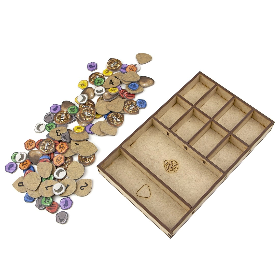 Органайзер для настільної гри Острів Духів + доповнення (Organizer for boardgame Spirit Island), бренду Tower Rex - 11 - KUBIX 
